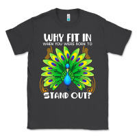 Smoke peacock inspired beautiful color bird (3) Classic Tee - linhVisuals