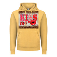 Vintage Mustard valentine's day kiss me Vintage Hoodie - BarkalooDesign