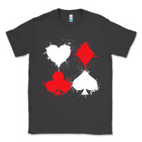 Smoke playing cards poker heart spade club Classic Tee - linhVisuals