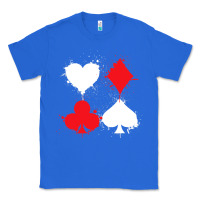 True Royal playing cards poker heart spade club Classic Tee - linhVisuals
