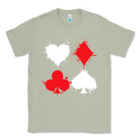 Matcha playing cards poker heart spade club Classic Tee - linhVisuals