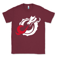 Burgundy MSUM Dragons, Gear Classic Tee - linhVisuals