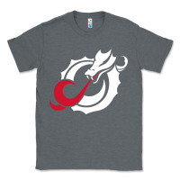Charcoal Heather MSUM Dragons, Gear Classic Tee - linhVisuals