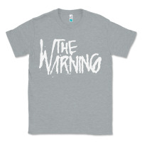 Heather Grey THE WARNING Classic Tee - linhVisuals
