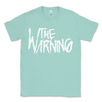 Seafoam THE WARNING Classic Tee - linhVisuals