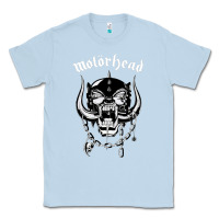 Dusty Blue MUSIC ROCK Classic Tee - linhVisuals