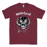 Burgundy MUSIC ROCK Classic Tee - linhVisuals