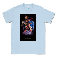 Dusty Blue rap music juice Classic Tee - linhVisuals