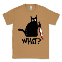 Toasted Coconut Halloween Cat With Knife What Classic Tee - linhVisuals