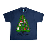 Navy ohh Christmas trees Urban Heavy Tee - RanaPortraitStore