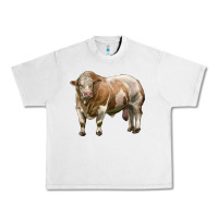 Lunar Rock simmental bull Urban Heavy Tee - LillyAllenDesigns