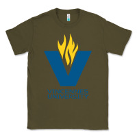 Army Green university of vincennes Classic Tee - linhVisuals