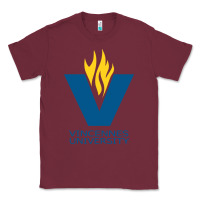 Burgundy university of vincennes Classic Tee - linhVisuals