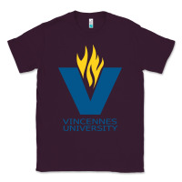 Plum university of vincennes Classic Tee - linhVisuals