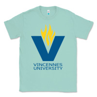 Seafoam university of vincennes Classic Tee - linhVisuals