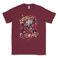 Burgundy avenged sevenfold Classic Tee - linhVisuals