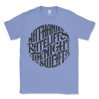 Colony Blue nathaniel rateliff müsïc Classic Tee - linhVisuals