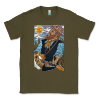 Army Green nathaniel rateliff müsïc Classic Tee - linhVisuals