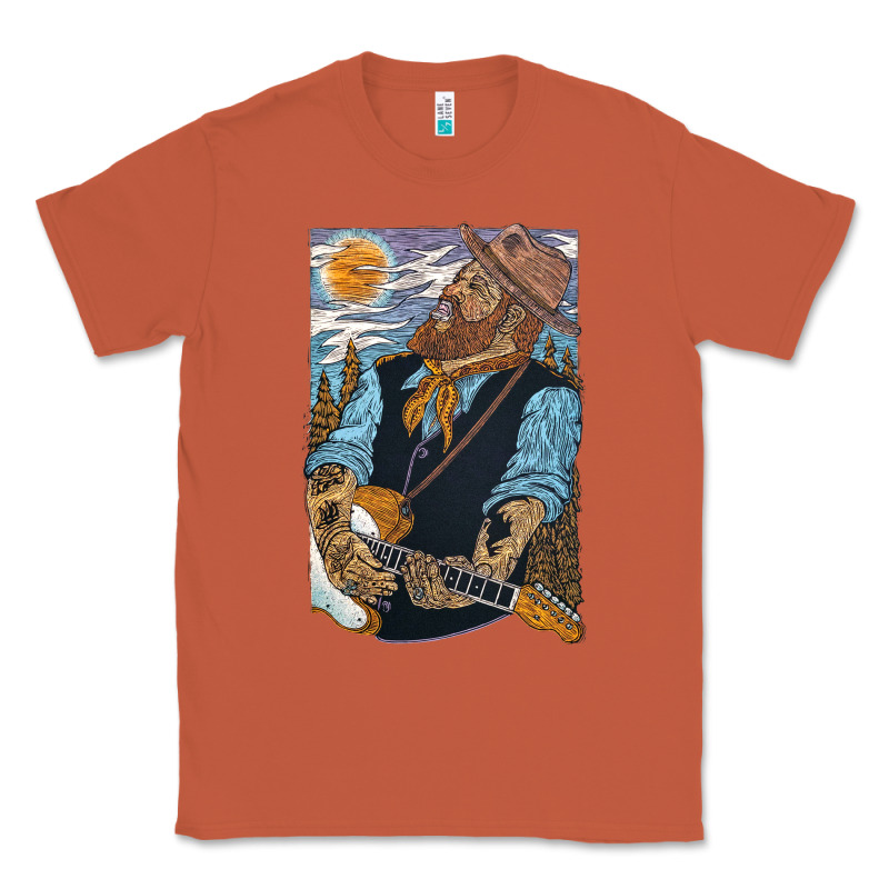 Nathaniel Rateliff Müsïc Classic Tee by linhVisuals | Teevron