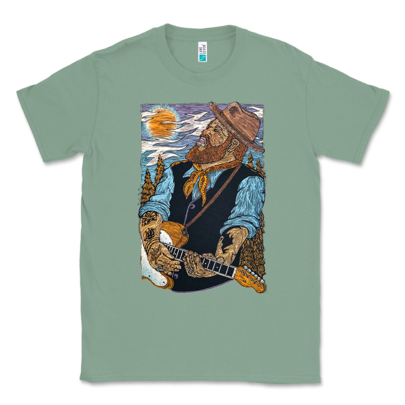 Nathaniel Rateliff Müsïc Classic Tee by linhVisuals | Teevron