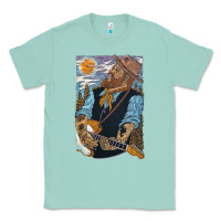 Seafoam nathaniel rateliff müsïc Classic Tee - linhVisuals