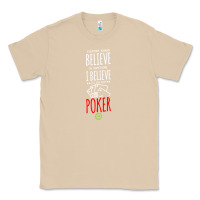 Mushroom poker card player believe in something Classic Tee - linhVisuals