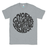 Heather Grey noel gallagher's high flying birds classic Classic Tee - linhVisuals