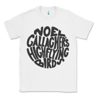 White noel gallagher's high flying birds classic Classic Tee - linhVisuals