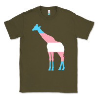 Army Green transgender flag ftm mtf trans pride Classic Tee - linhVisuals
