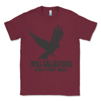 Burgundy noel gallagher's high flying birds classic Classic Tee - linhVisuals