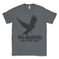 Charcoal Heather noel gallagher's high flying birds classic Classic Tee - linhVisuals