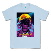 Dusty Blue concert wrld Classic Tee - linhVisuals