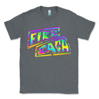 Charcoal Heather fire saga music Classic Tee - linhVisuals