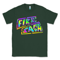 Sports Green fire saga music Classic Tee - linhVisuals