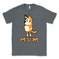 Charcoal Heather bluey mom Classic Tee - linhVisuals