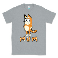Heather Grey bluey mom Classic Tee - linhVisuals