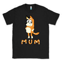 Black bluey mom Classic Tee - linhVisuals