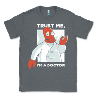 Charcoal Heather doctor zoidberg who Classic Tee - linhVisuals