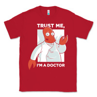 Red doctor zoidberg who Classic Tee - linhVisuals
