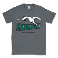 Charcoal Heather loyola (md) greyhounds Classic Tee - linhVisuals