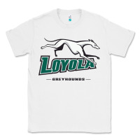 White loyola (md) greyhounds Classic Tee - linhVisuals