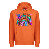 Carrot stitch and lilo rainbow Premium Hoodie - AdoDesignShop