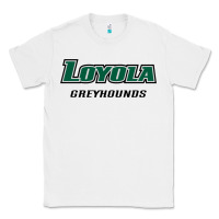 White loyola (md) greyhounds Classic Tee - linhVisuals