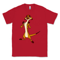 Red Timon Funny Classic Tee - linhVisuals