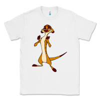 White Timon Funny Classic Tee - linhVisuals