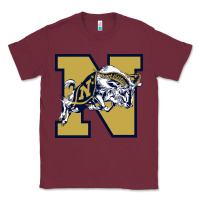 Burgundy navy midshipmen Classic Tee - linhVisuals
