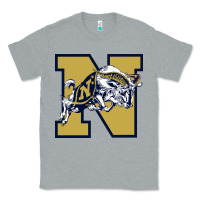 Heather Grey navy midshipmen Classic Tee - linhVisuals