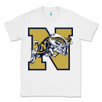 White navy midshipmen Classic Tee - linhVisuals