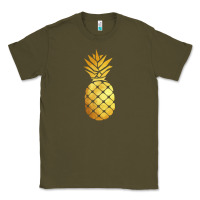 Army Green gold pineapple Classic Tee - linhVisuals
