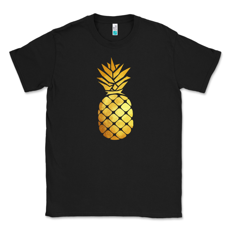 Gold Pineapple Classic Tee by linhVisuals | Teevron